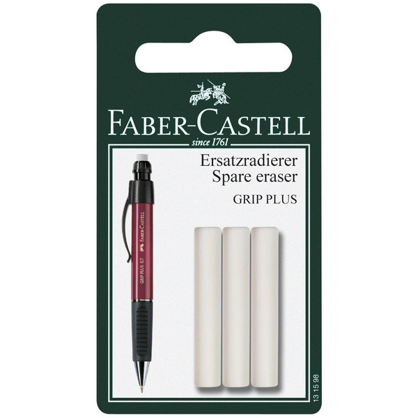 Gumka do ołówka automatycznego Faber Castell Grip Plus Extrabiuro pl