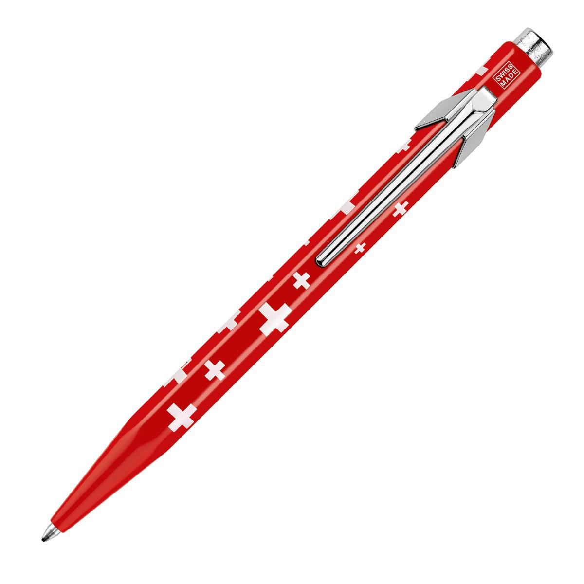 Długopis automatyczny Caran d`Ache 849 Swiss Flag M