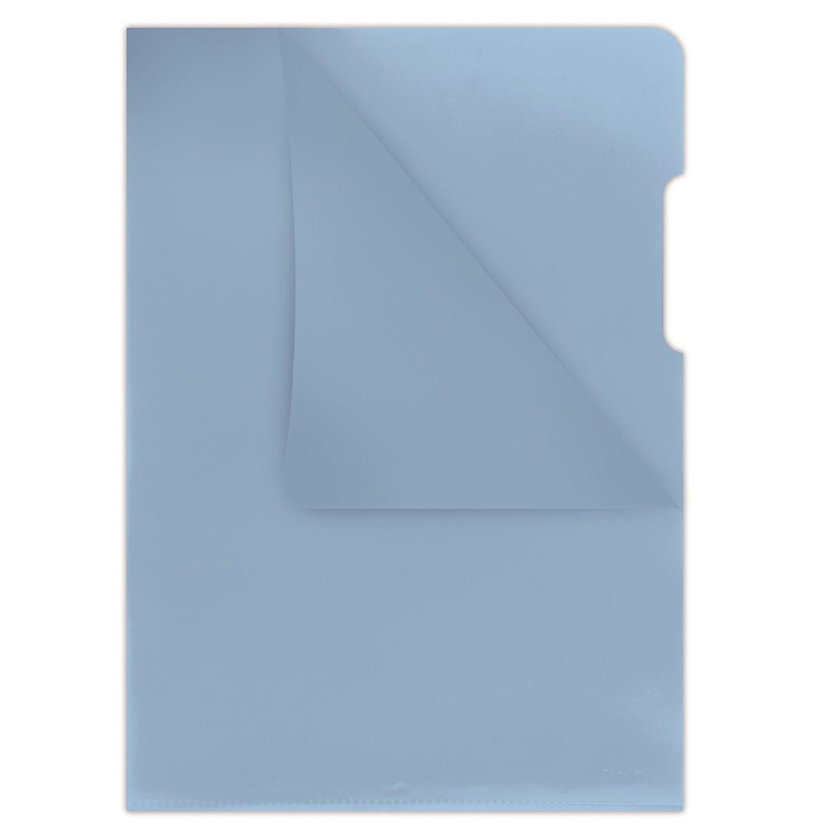 Obwoluta na dokumenty Donau A4 typ L kolorowa 180 mikronów niebieski