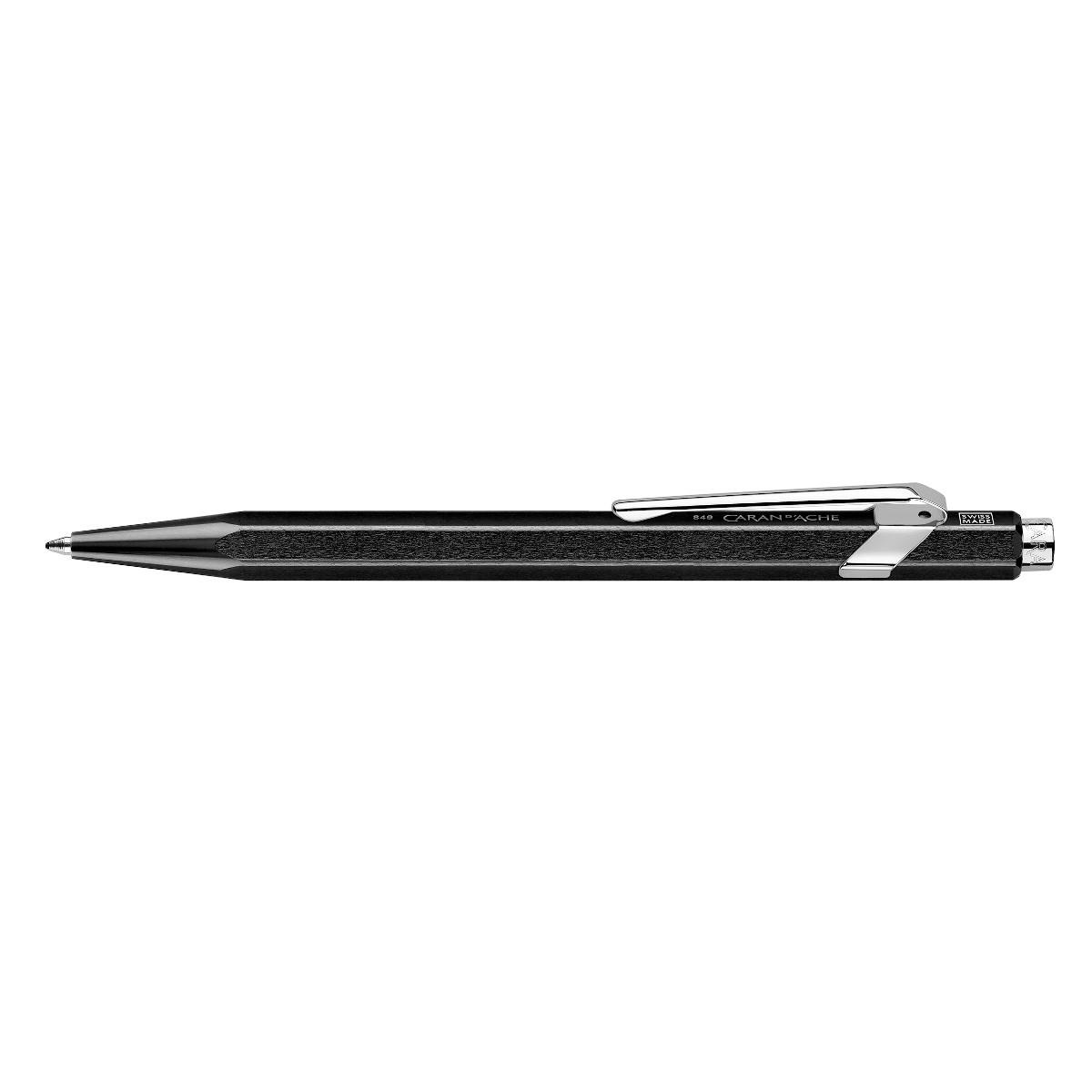 Długopis automatyczny Caran d`Ache 849 Line Metal-X M czarny