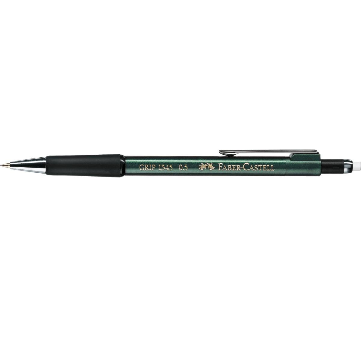 Ołówek automatyczny Faber Castell 1345 Grip 0,5mm zielony