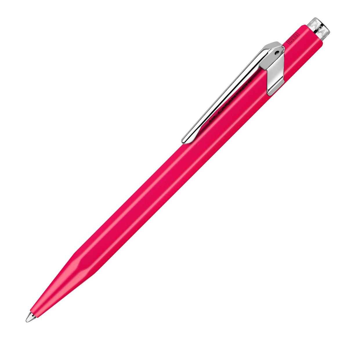 Długopis automatyczny Caran d`Ache 849 Line Fluo M różowy