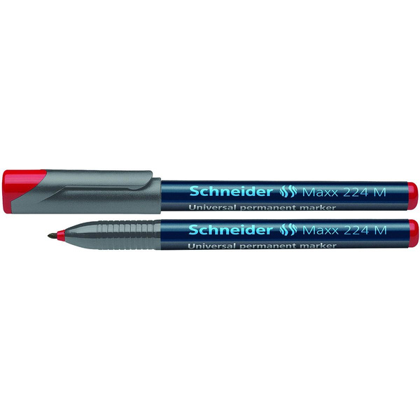 Foliopis permanentny Schneider Maxx 224 M czerwony