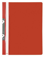 Skoroszyt z zawieszka metalową Biurfol czerwony