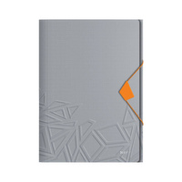 Teczka z gumką Leitz Urban Chic A4 15 mm szary