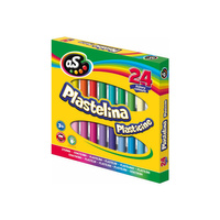 Plastelina As 24 kolorów