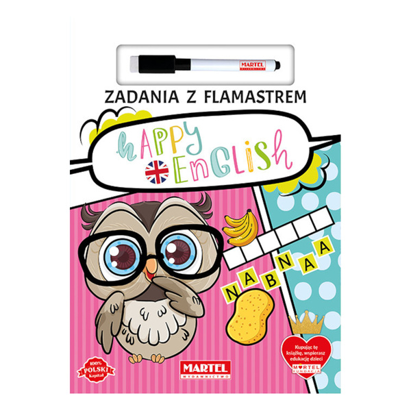 Zadania z flamastrem Happy English Martel