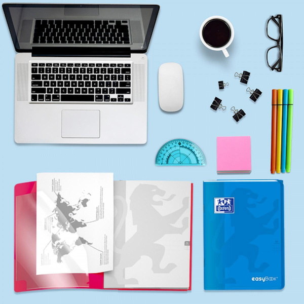 Zeszyt Oxford Easybook A5 w kratkę 60 kartek