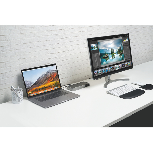 Podkładka pod nadgarstki do płaskiej klawiatury ErgoSoft