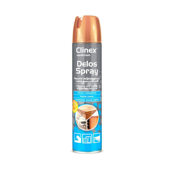 Spray do mebli Clinex Delos Shine 300ml