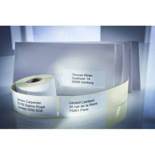 Etykiety adresowe w rolce do drukarek termicznych Dymo 36x89mm Avery Zweckform