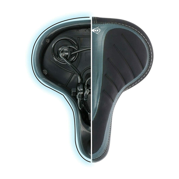 Siodełko rowerowe turystyczne Dunlop