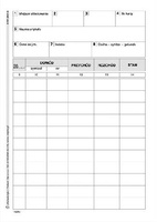 Wywieszka magazynowa A6