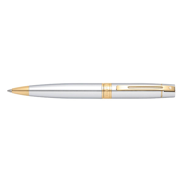 Długopis automatyczny Sheaffer 300 chromowany złoty