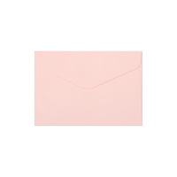 Koperty ozdobne C6 Millenium różowe satynowane 10 sztuk