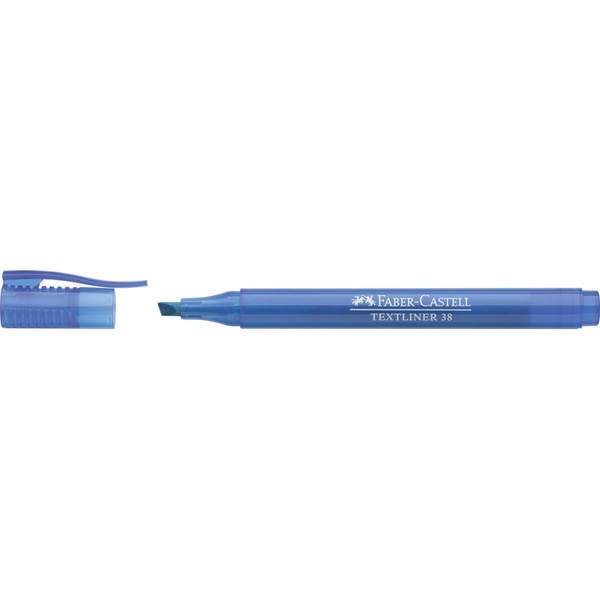 Zakreślacz Faber Castell 38 niebieski