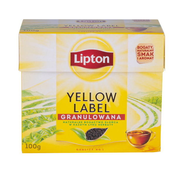 Herbata Lipton czarna granulowana 100g