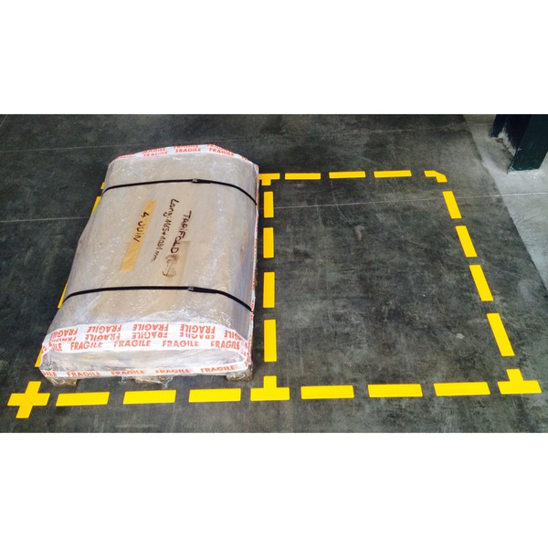 Pasy samoprzylepne podłogowe Djois x Tarifold 200x50mm wodoodporne niebieski