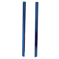 Listwy wsuwane GBC 5mm - 25 sztuk niebieski