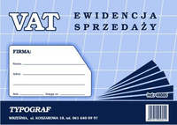 Ewidencja VAT sprzedaży A5