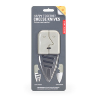 Noże do sera Twarz Kikkerland