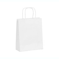 Torba papierowa ekologiczna 240x100x320mm biała
