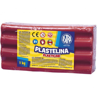 Plastelina Astra 1kg różowy