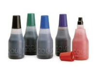 Tusz do stempli metalowych Colop niebieski