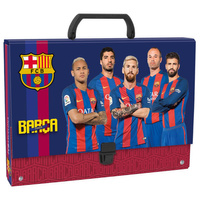 Teczka z rączką dla dzieci FC Barcelona
