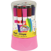 Pisaki stemple Fiorello 12 kolorów tuba