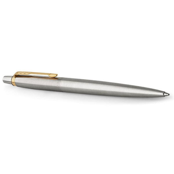 Zestaw długopis Parker Jotter Błyszcząca Stal GT + Pióro wieczne Jotter Box GT