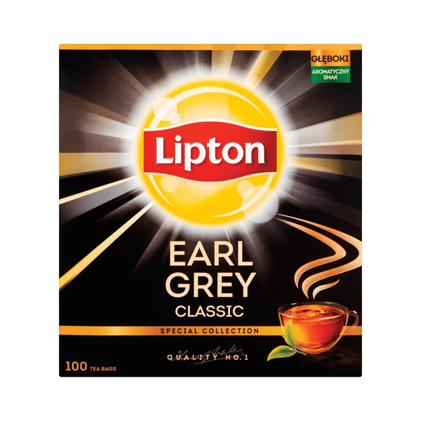 Herbata Lipton Earl Grey 100 torebek