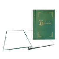 Kronika Barbara A3 pionowa nity zielony