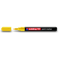 Marker lakierowy Edding końcówka okrągła 1-2mm żółty