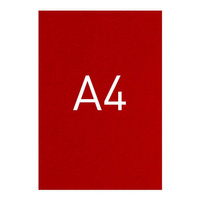 Okładki do bindowania Opus A4 skóropodobne - 100 sztuk czerwony