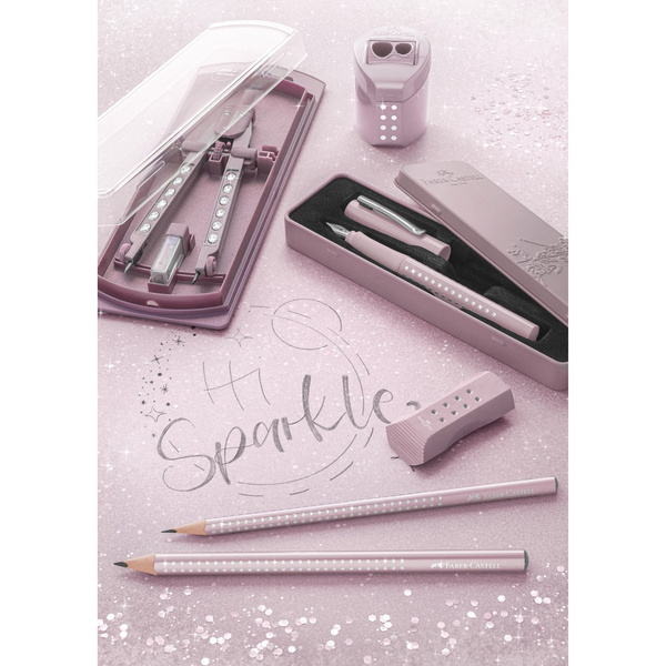 Ołówek Faber Castell Sparkle Metallic Rose różowy