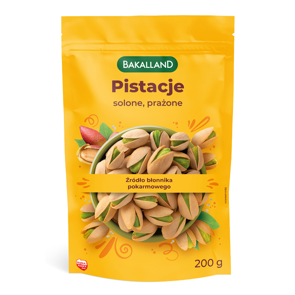 Pistacje prażone Bakalland 200g