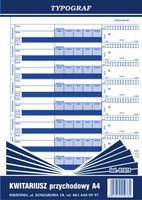 Kwitariusz przychodowy (numerowany) A4