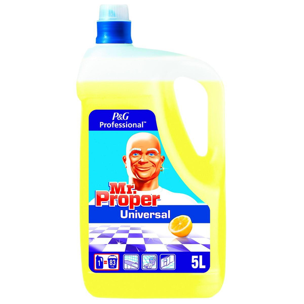 Płyn uniwersalny Mr Proper Lemon Professional 5l