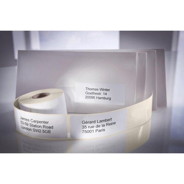 Etykiety adresowe w rolce do drukarek termicznych Dymo 25x45mm Avery Zweckform