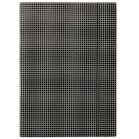 Teczka z gumką Donau w kratę A4 czarny