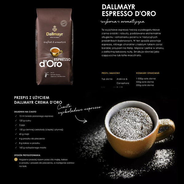 Kawa Dallmayr D'oro Espresso ziarnista 1kg