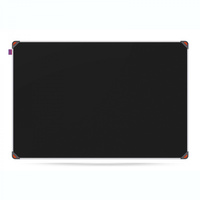 Tablica kredowa magnetyczna w ramie aluminiowej 90x60 cm Memobe Idea czarna