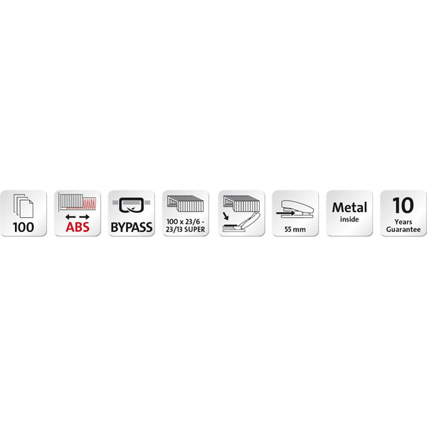 Zszywacz biurowy Novus B40 blokowy Heavy Duty (100 kartek)