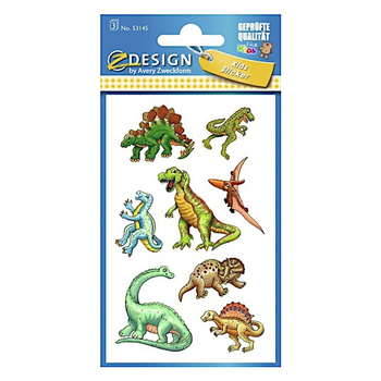 Naklejki dla dzieci Zweckform Kids Dinozaury