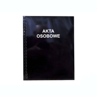 Teczka do akt osobowych Konfex T-03 czarny