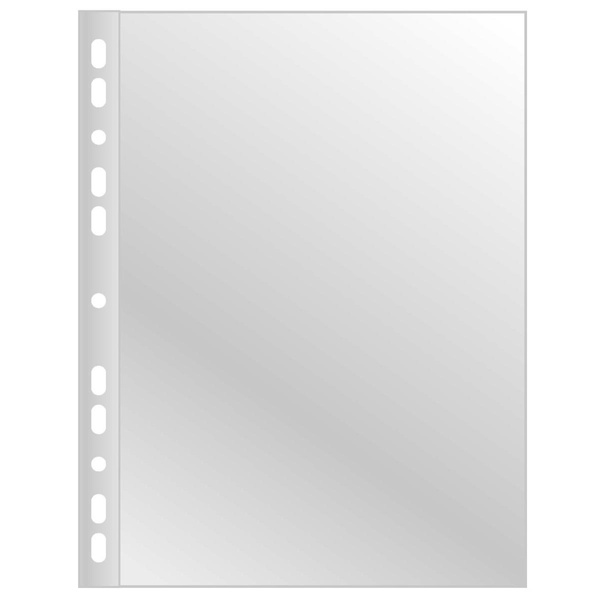 Koszulki na dokumenty Q-Connect A4 krystaliczne 75 mikronów