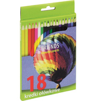 Kredki ołówkowe Grand 18 kolorów