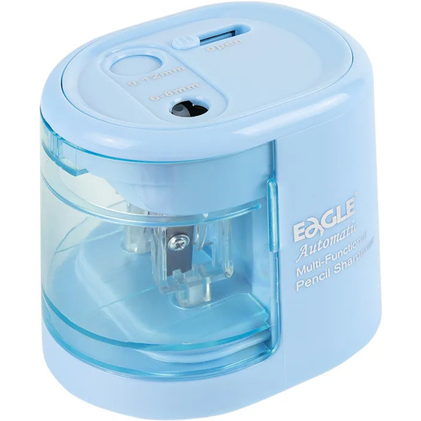Temperówka na baterie dwuotworowa Eagle EG-5161USB niebieski
