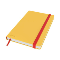 Notatnik A5 w kratkę 80 kartek Leitz Cosy Soft Touch żółty